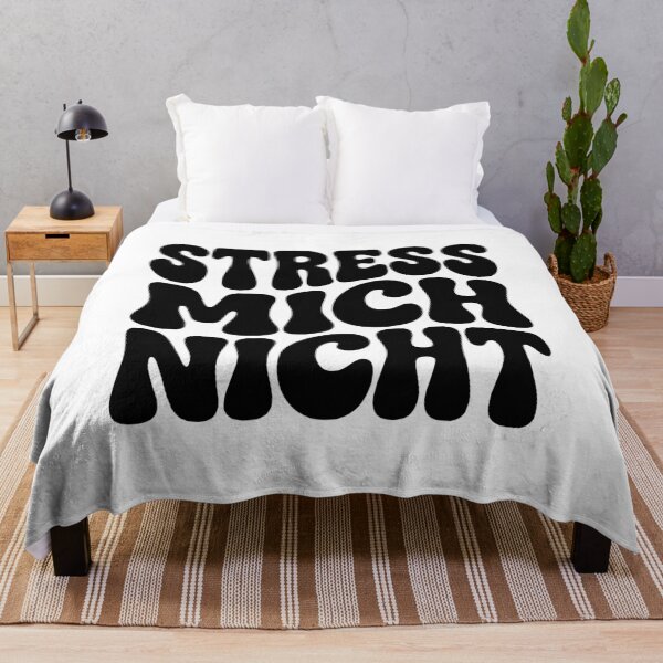 Item preview, Stress Mich Nicht German Stay Chill and Relax designed and sold by AntiqueImages.