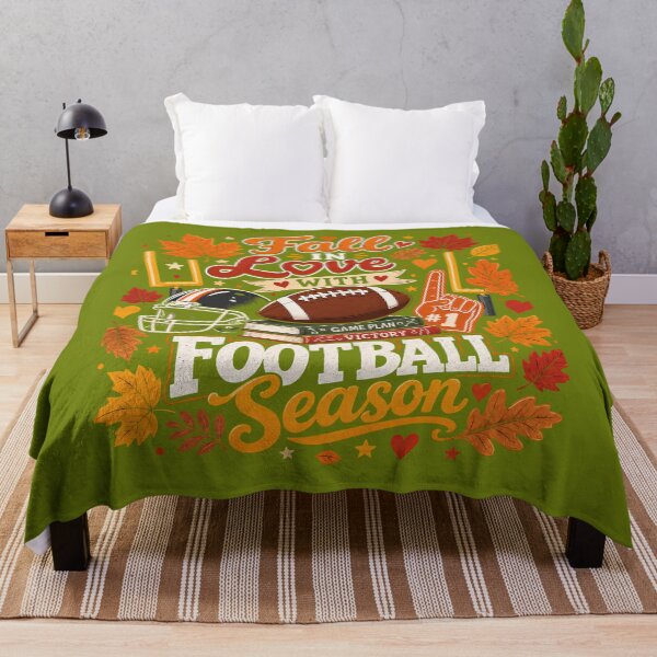 Item preview, Fall in Love with Football Season designed and sold by Pixel-Lair.