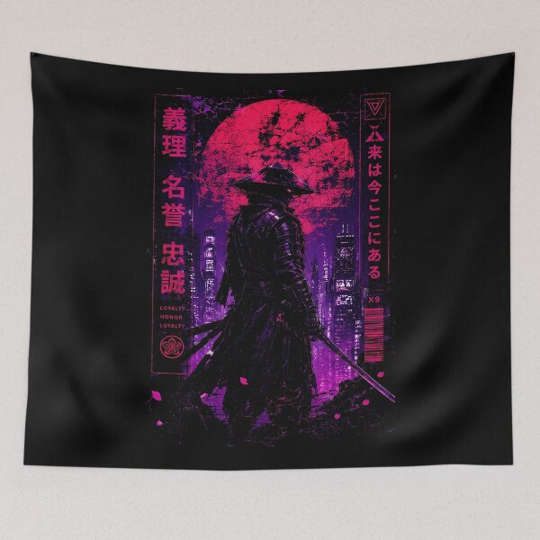 Item preview, neon samurai designed and sold by TerryChurch.