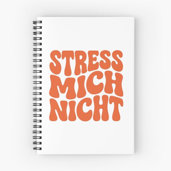 Item preview, Stress Mich Nicht German Funny Retro 70s Chill designed and sold by AntiqueImages.