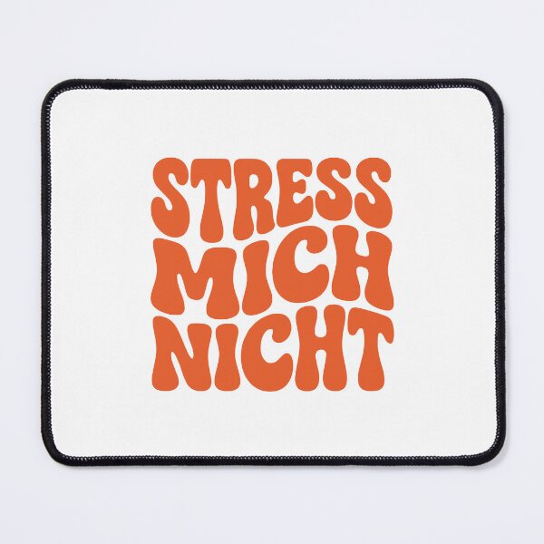 Item preview, Stress Mich Nicht German Funny Retro 70s Chill designed and sold by AntiqueImages.