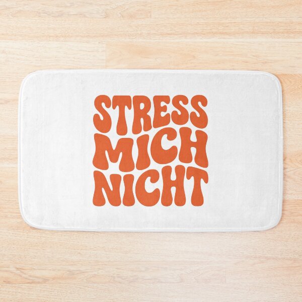 Item preview, Stress Mich Nicht German Funny Retro 70s Chill designed and sold by AntiqueImages.
