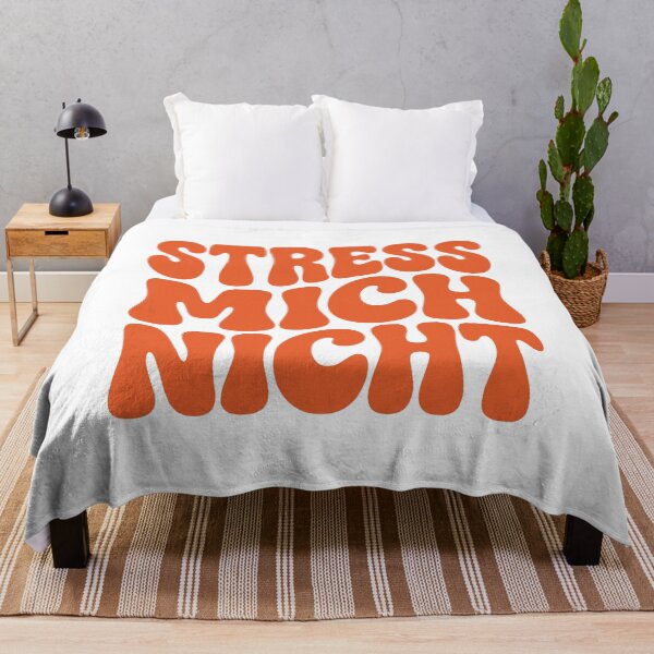 Item preview, Stress Mich Nicht German Funny Retro 70s Chill designed and sold by AntiqueImages.