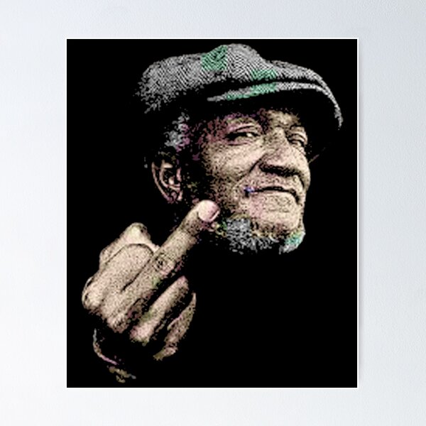 Item preview, Redd Foxx Middle Finger designed and sold by Krycklund.