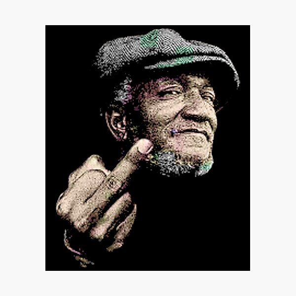 Item preview, Redd Foxx Middle Finger designed and sold by Krycklund.