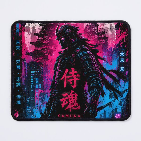 Item preview, neon samurai designed and sold by TerryChurch.