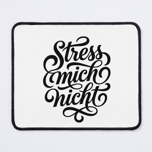 Item preview, Stress mich nicht German Saying No Stress designed and sold by AntiqueImages.