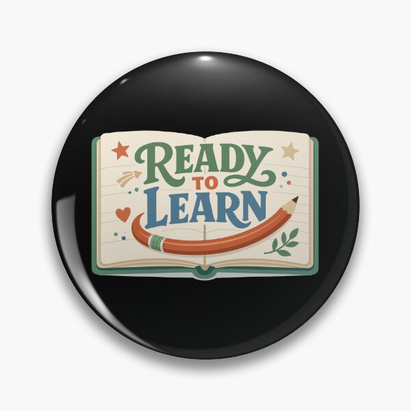 Item preview, Ready to Learn Open Book – Classroom Gift designed and sold by stylishdzign.