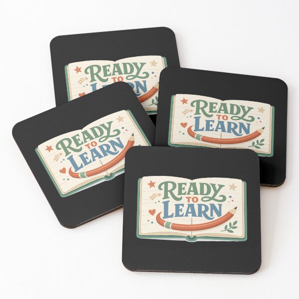 Item preview, Ready to Learn Open Book – Classroom Gift designed and sold by stylishdzign.