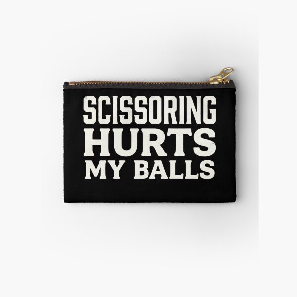 Item preview, Scissoring Hurts My Balls Shirt designed and sold by Zbixu.