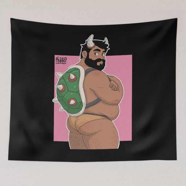 Item preview, Bowser Bear – Big Bearded Gamer Daddy designed and sold by Chub  Nation.