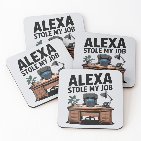Item preview, Alexa Stole My Job – Funny AI Workplace Humor Design designed and sold by Jollys-ArtShop.