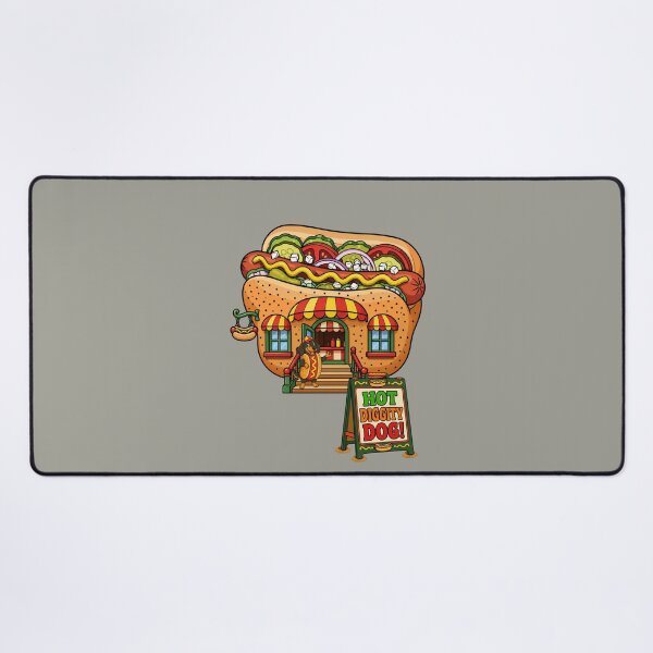 Item preview, Hot Diggity Dog – Funny Hot Dog Shop designed and sold by Aimetoi.