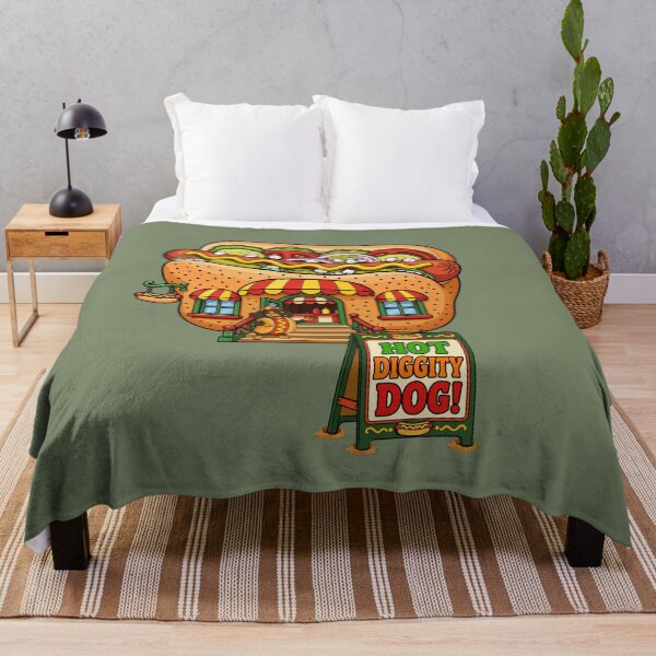 Item preview, Hot Diggity Dog – Funny Hot Dog Shop designed and sold by Aimetoi.