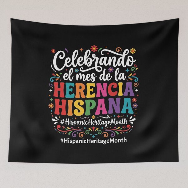 Item preview, Celebrando El Mes De La Herencia Hispana T-Shirt, Hispanic Heritage Gift, Latino Pride Graphic Tee, Cultural Celebration Gift designed and sold by Trendably.