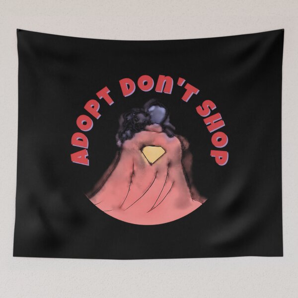 Item preview,  Adopt Don'T Shop Superhero designed and sold by florincata.