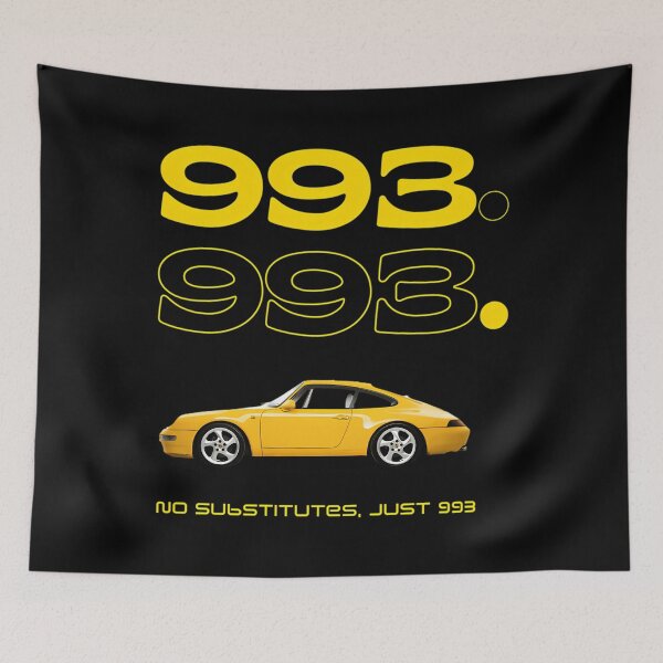 Item preview, Porsche 993 No Substitutes Car designed and sold by Ree-Shirt.