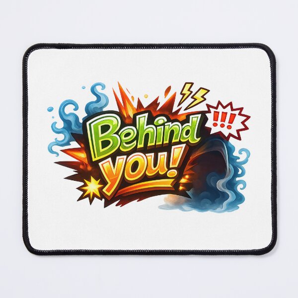 Item preview, behind you designed and sold by Black-White-art.