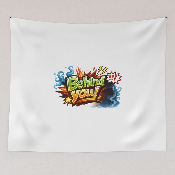 Item preview, behind you designed and sold by Black-White-art.