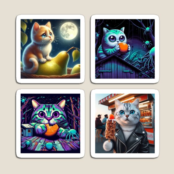 Item preview, Cat's World of Contrasts designed and sold by kdhill.