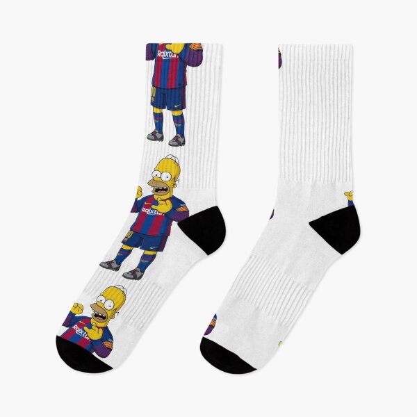 Item preview, Homer Simpson FC Barcelona Number 10 Fan Art designed and sold by annaarthk.