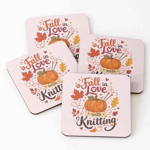 Item preview, Fall in Love with Knitting designed and sold by Pixel-Lair.