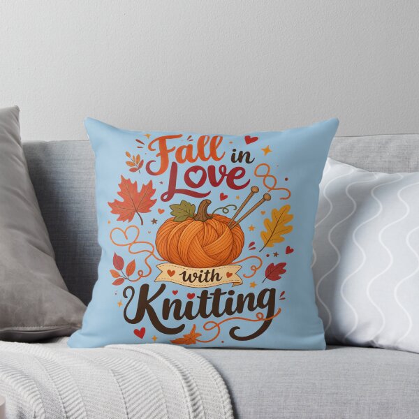 Item preview, Fall in Love with Knitting designed and sold by Pixel-Lair.