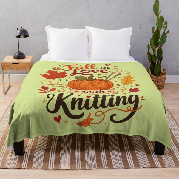 Item preview, Fall in Love with Knitting designed and sold by Pixel-Lair.