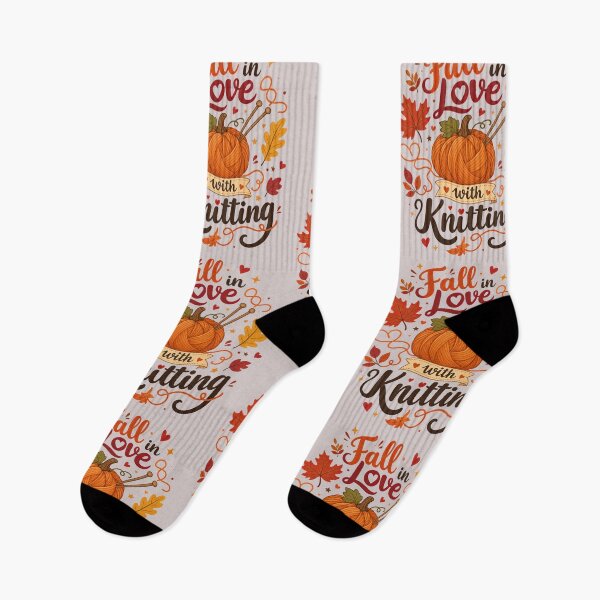 Item preview, Fall in Love with Knitting designed and sold by Pixel-Lair.