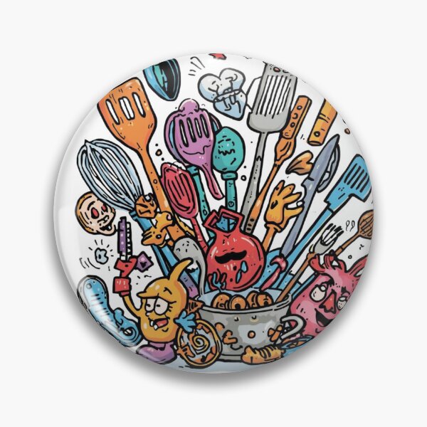 Item preview, Kitchen utensils not put away designed and sold by Art70shop.