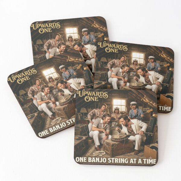 Item preview, Upwards One - One Banjo String At A Time designed and sold by monostroma.