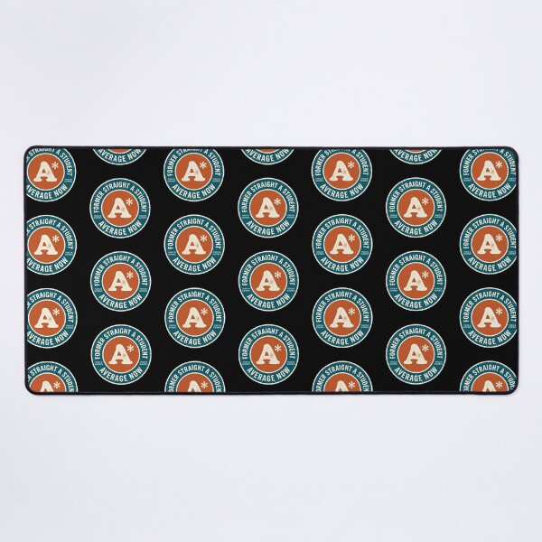 Item preview, Former Straight A Student Average Now Vintage Badge designed and sold by DuckOddity.