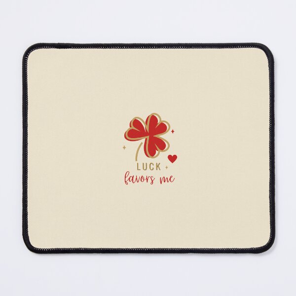 Item preview, Luck Favors Me Lucky Charm Affirmation designed and sold by GemsAnatomy.