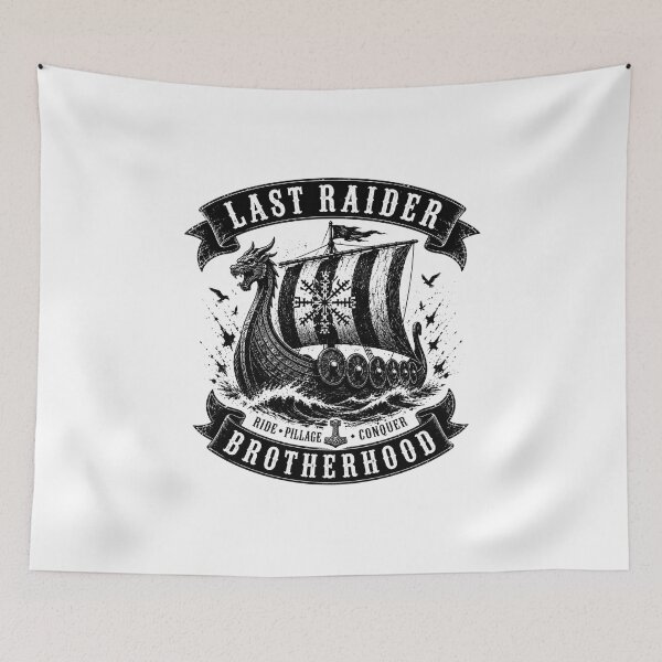 Item preview, Last Raider – Viking Longship | Norse Warrior designed and sold by Bizon2910.