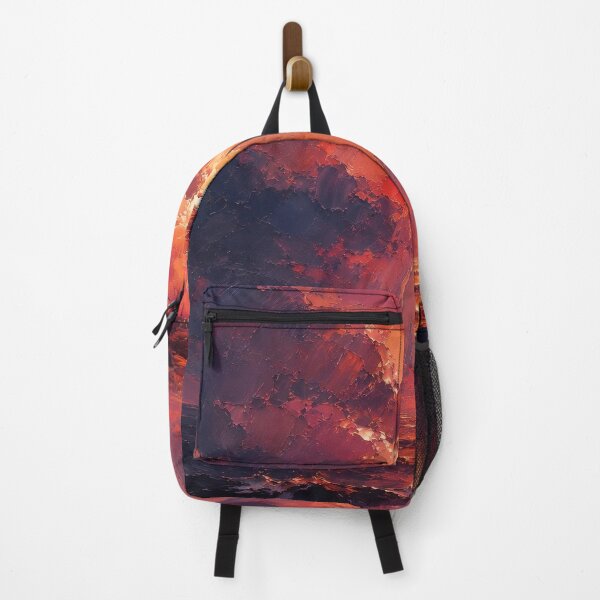 Item preview, Crimson Light Over the Stormy Sea designed and sold by Rahma-yehia23.