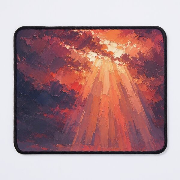 Item preview, Crimson Light Over the Stormy Sea designed and sold by Rahma-yehia23.
