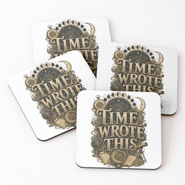 Item preview, Time Wrote This – Vintage Celestial Astronomy & Cosmic Time designed and sold by Golden Era Studio.