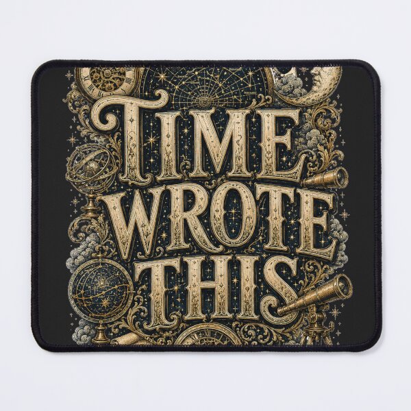 Item preview, Time Wrote This – Vintage Celestial Astronomy & Cosmic Time designed and sold by Golden Era Studio.