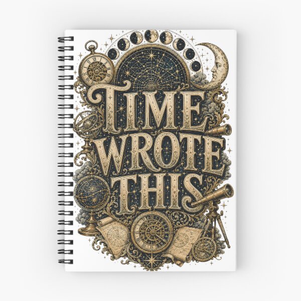 Item preview, Time Wrote This – Vintage Celestial Astronomy & Cosmic Time designed and sold by Golden Era Studio.