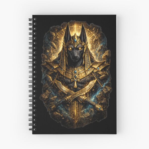 Item preview, Anubis Guardian of the Underworld – Egyptian Jackal God Art designed and sold by LintonGriffin.