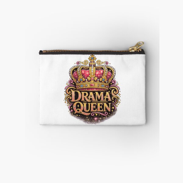 Item preview, Drama Queen Crown  Pink & Gold Jeweled Queen Design designed and sold by Jack W Art.