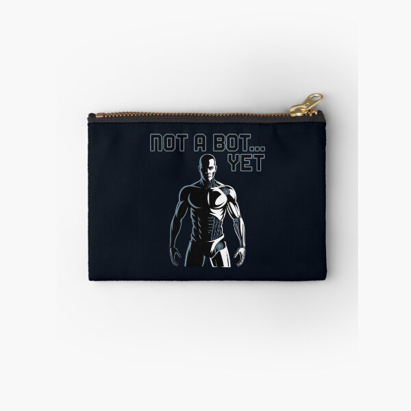 Item preview, Not A Bot… Yet – Funny AI Robot Glitch Humor Design designed and sold by Jollys-ArtShop.