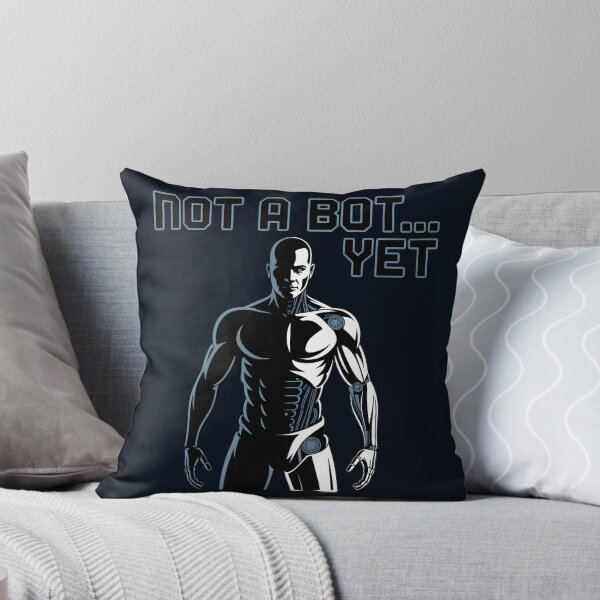 Item preview, Not A Bot… Yet – Funny AI Robot Glitch Humor Design designed and sold by Jollys-ArtShop.
