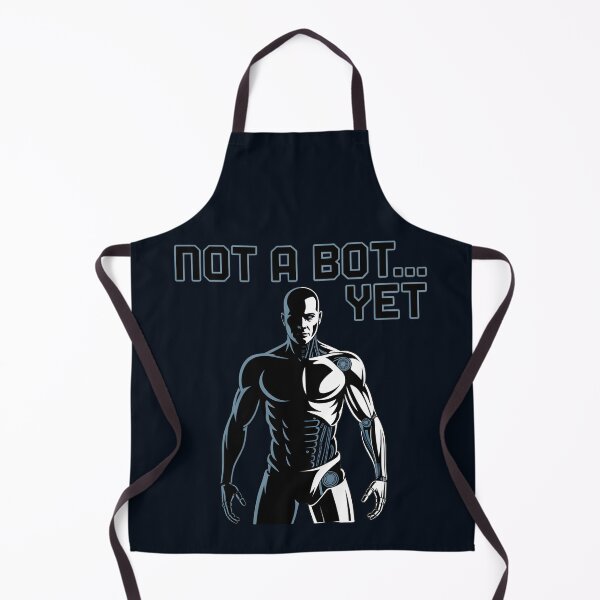Item preview, Not A Bot… Yet – Funny AI Robot Glitch Humor Design designed and sold by Jollys-ArtShop.
