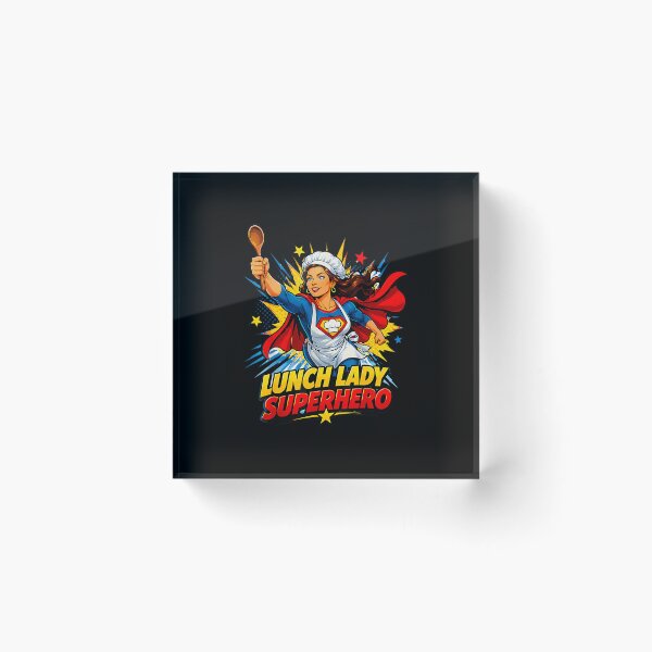 Item preview,  Lunch Lady Superhero designed and sold by florincata.