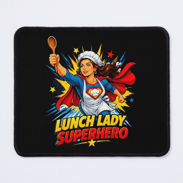 Item preview, Lunch Lady Superhero designed and sold by florincata.