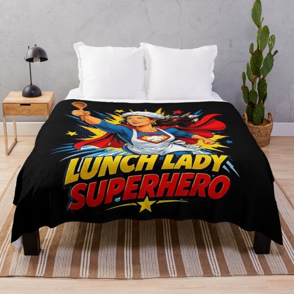 Item preview, Lunch Lady Superhero designed and sold by florincata.