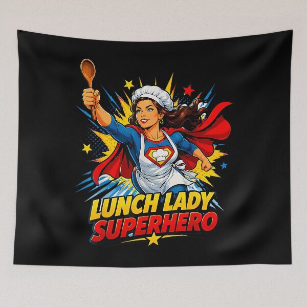 Item preview,  Lunch Lady Superhero designed and sold by florincata.