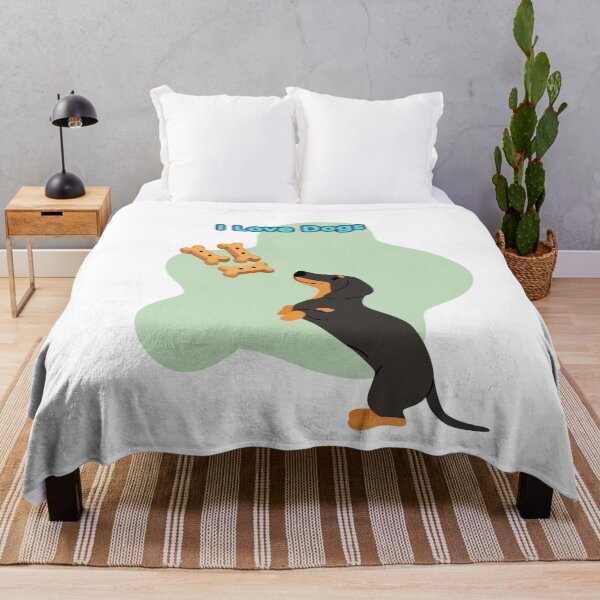 Item preview, Cute dachshund begging for dog treats designed and sold by CreationSpace3005.