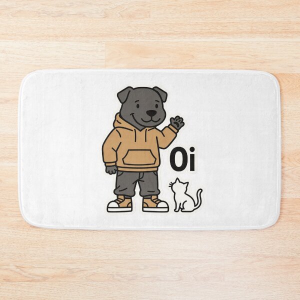Item preview, Oi Streetwear Gray Dog And White Cat designed and sold by a575642903.